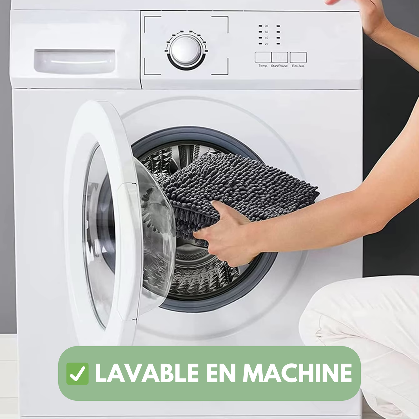 Tapis ultra-absorbant - pattes d'animaux