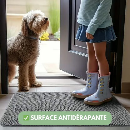 Tapis ultra-absorbant - pattes d'animaux
