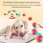 Balle interactive pour chat et chien